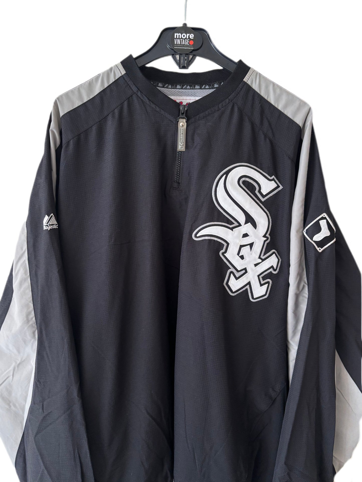 Chaqueta Majestic Baseball Black