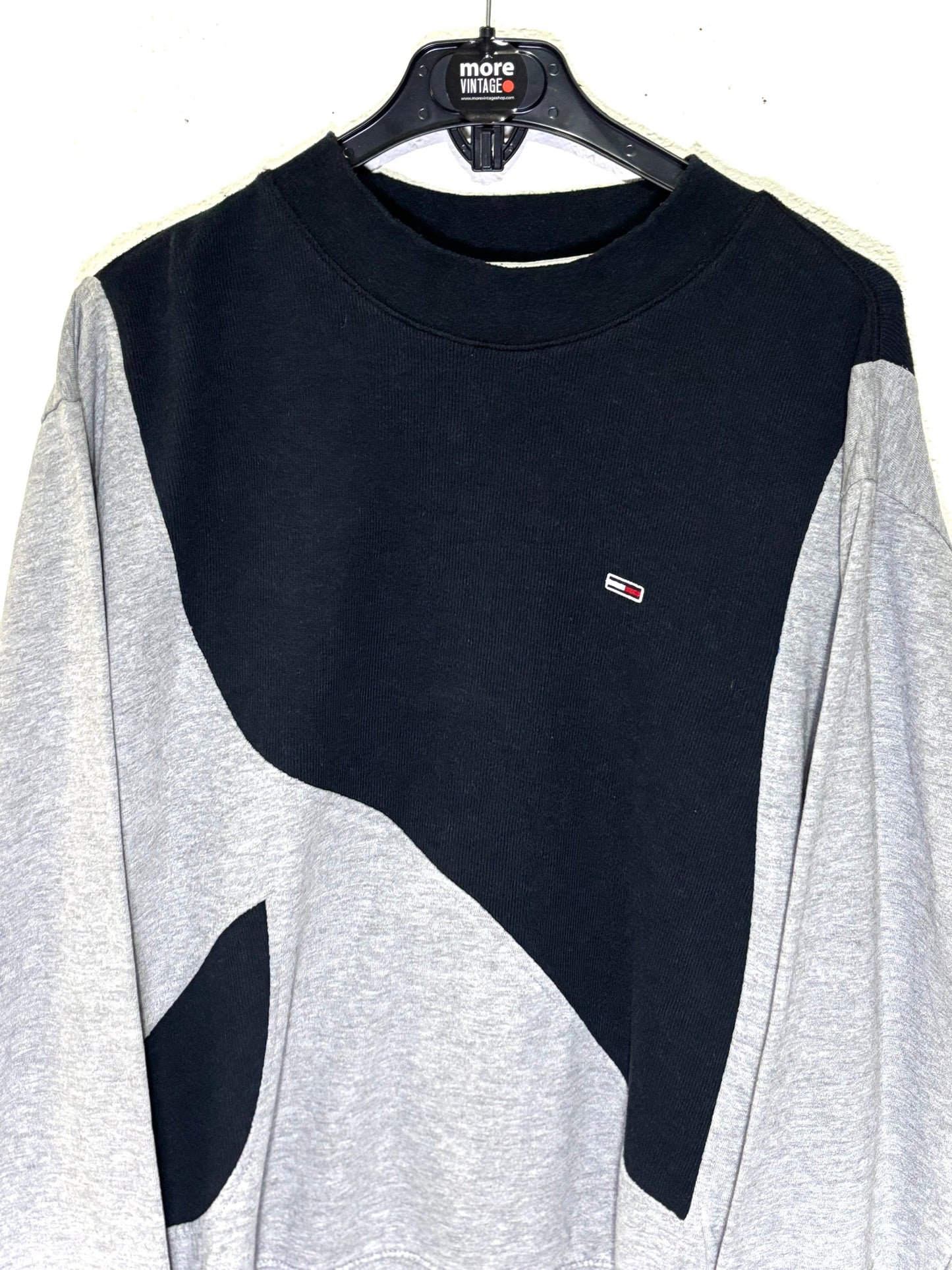 Sudadera Tommy Hilfiger Retro Black/Grey