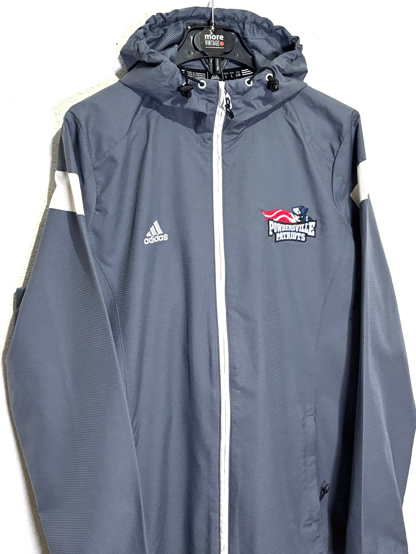 Chaqueta Adidas Powdersville Patriots Retro Grey