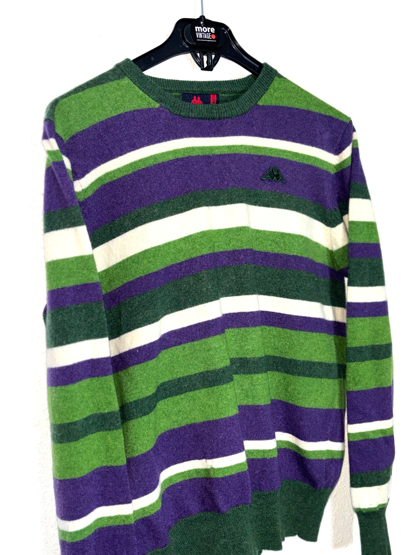 Jersey Kappa Vintage Retro Green/Purple