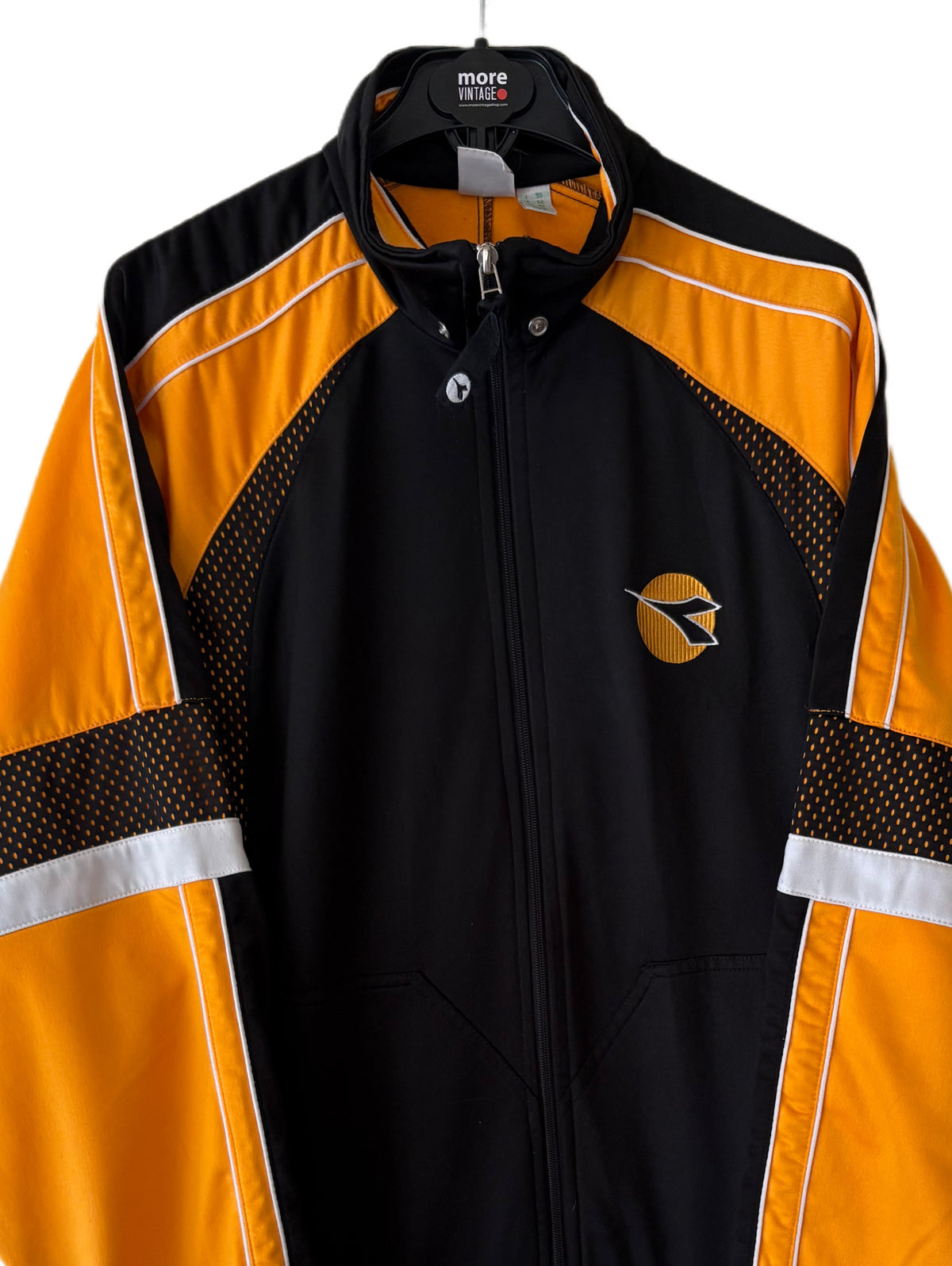 Chaqueta Diadora Retro Yellow/Black