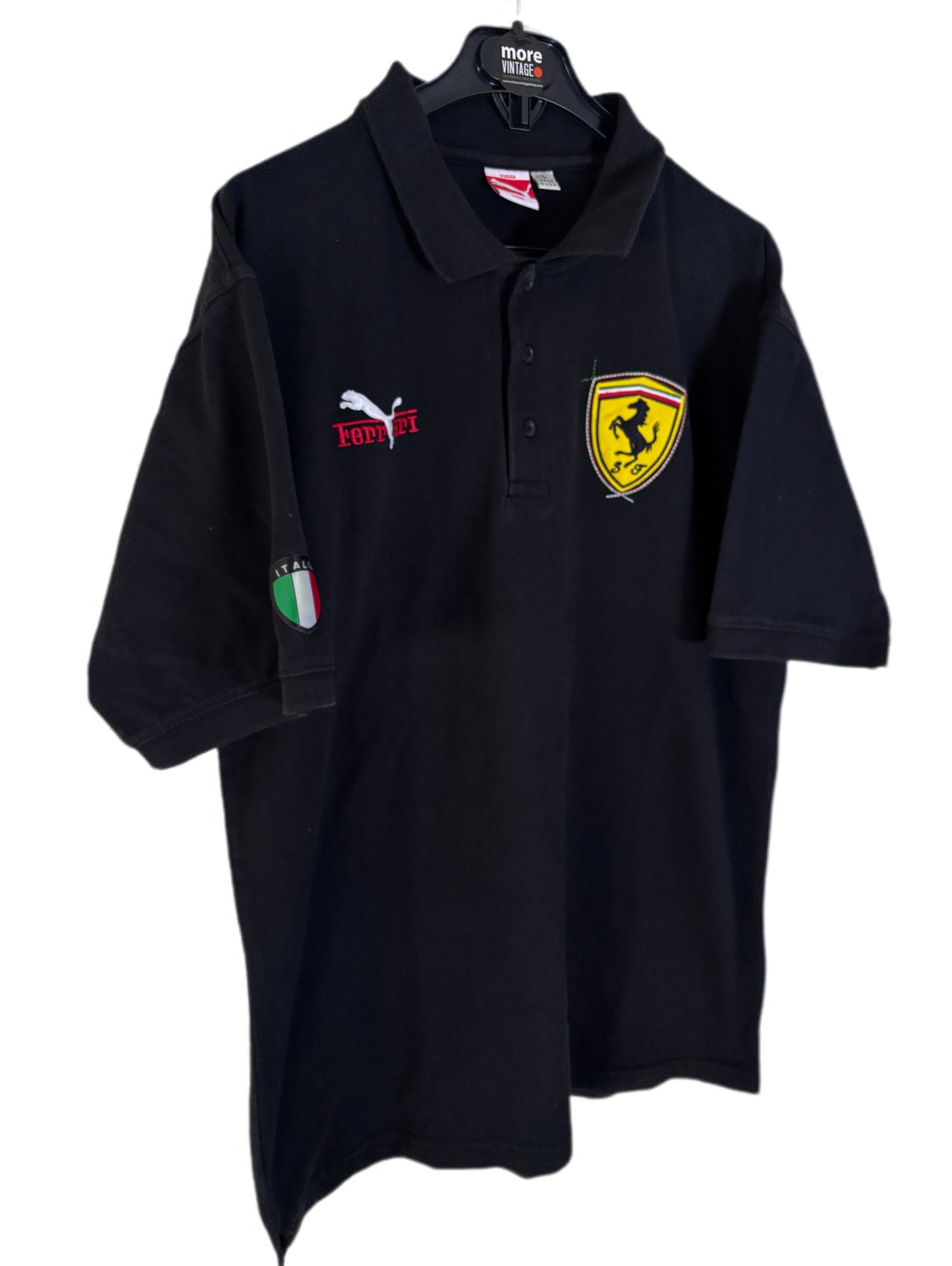 Polo Puma Ferrari Retro Black