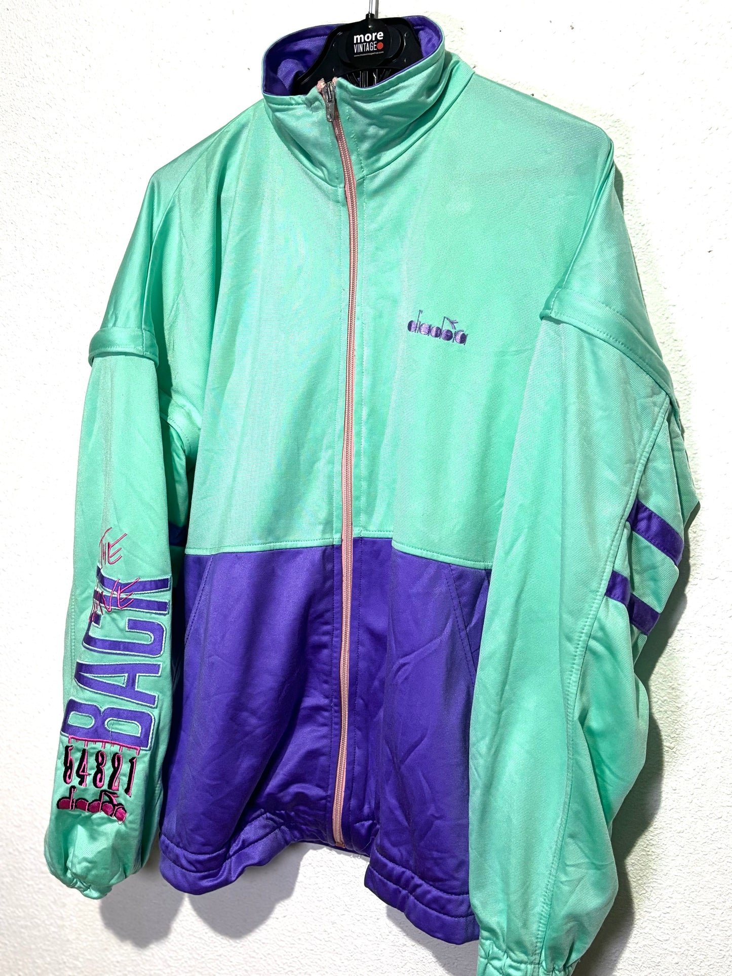 Chaqueta Diadora Retro Large & Short “The Wave”