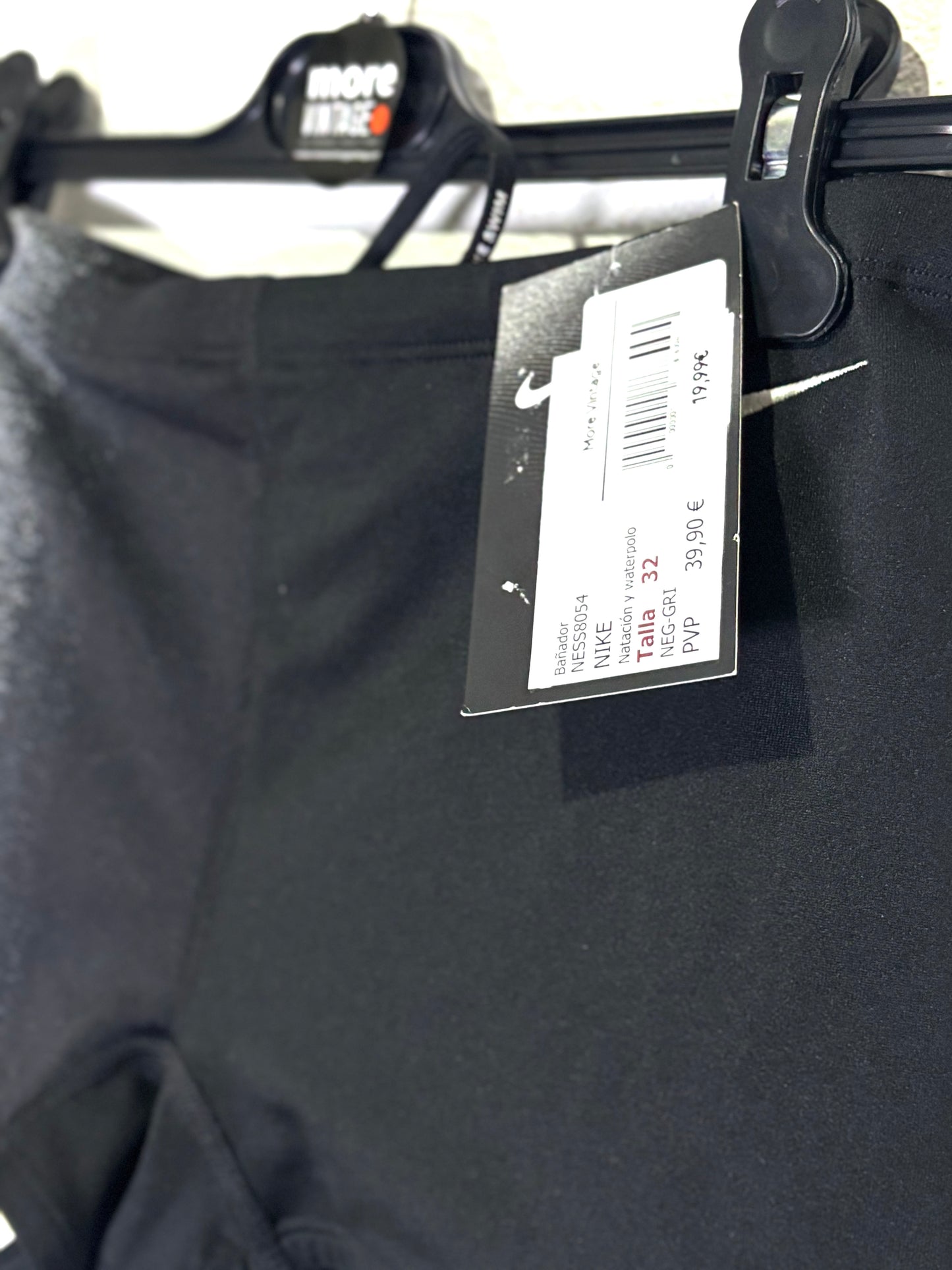 Bañador Nike Retro Black/White (prenda sin usar con etiqueta)