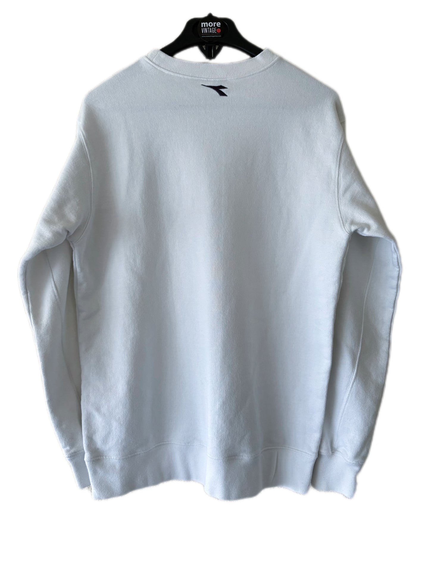 Sudadera Diadora Retro White
