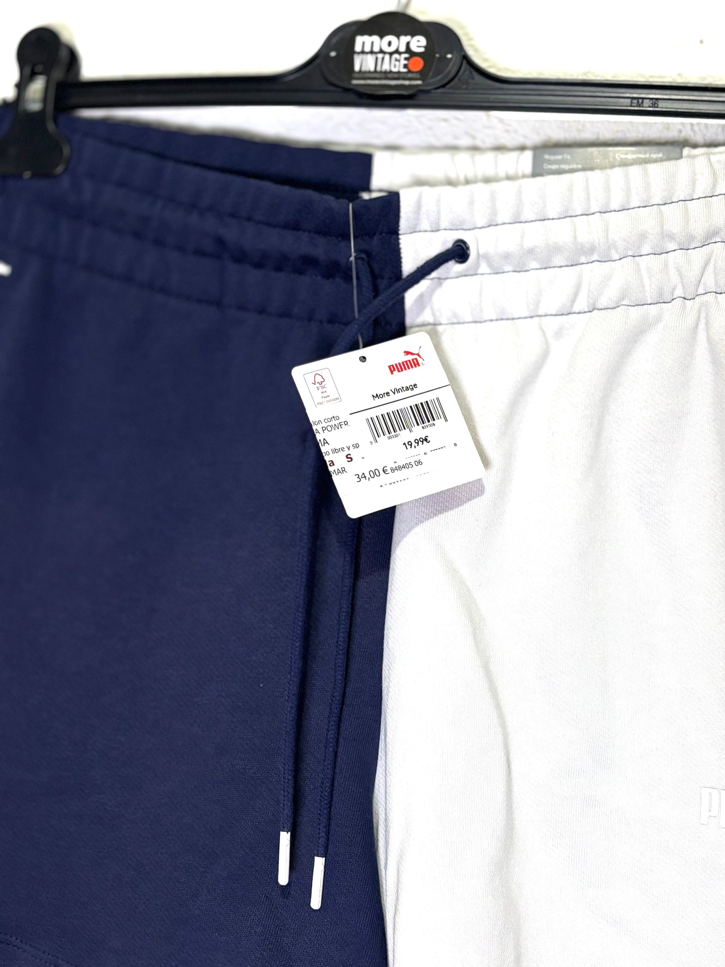 Shorts Puma Sport Women’s White/Navy Blue (prenda sin usar con etiqueta)