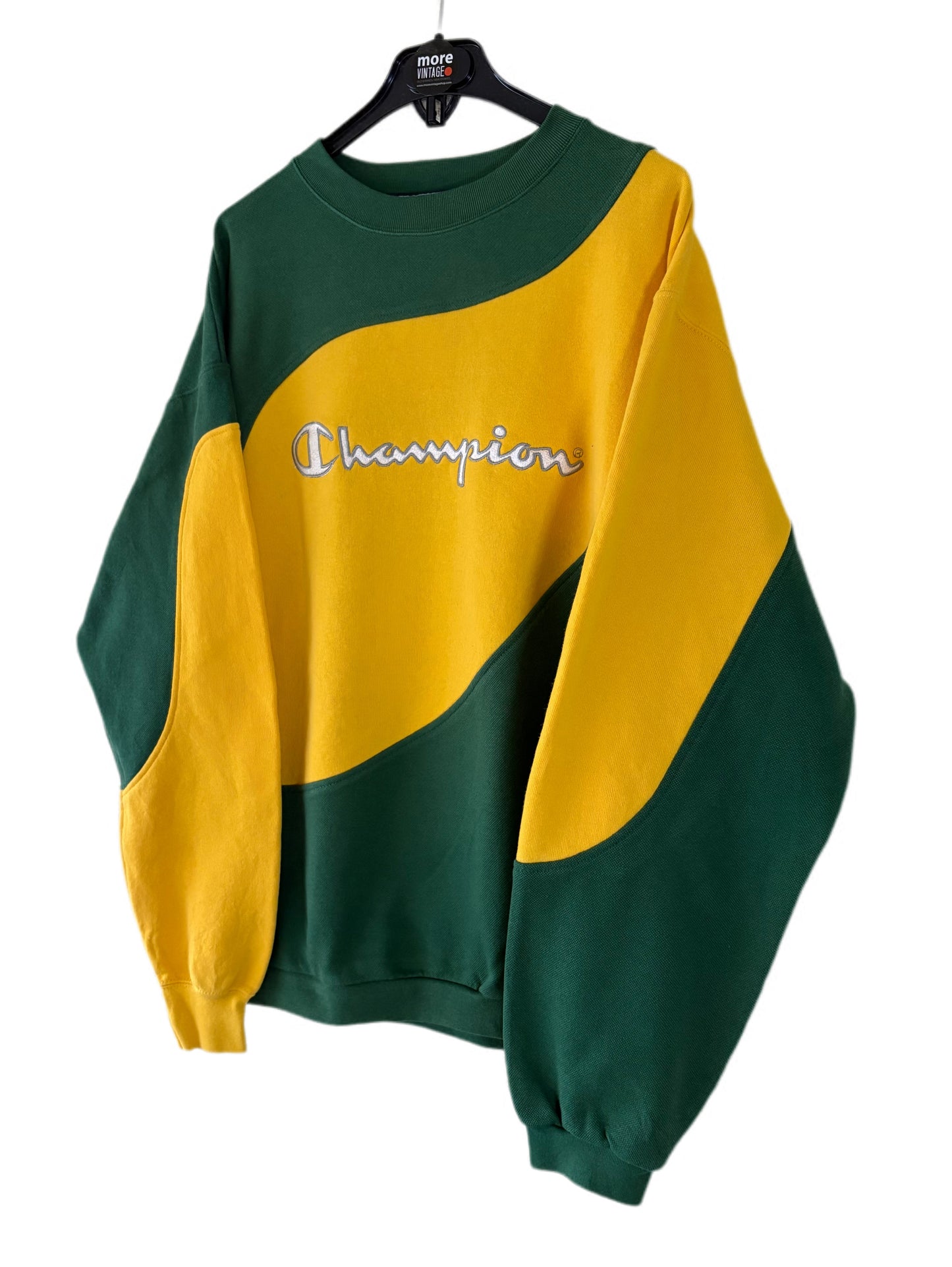 Sudadera Champion Vintage Yellow/Green