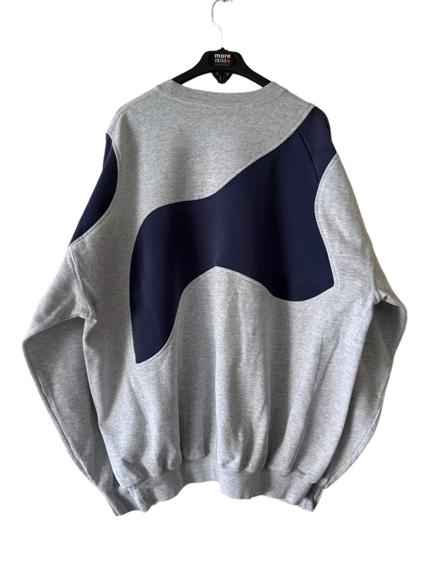 Sudadera Adidas Classic Vintage Grey/Navy Blue
