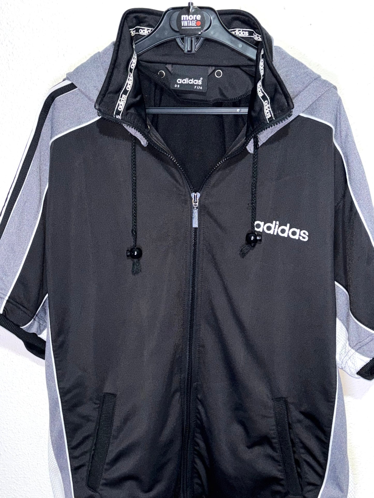 Camiseta Sudadera Adidas Vintage Black/Grey