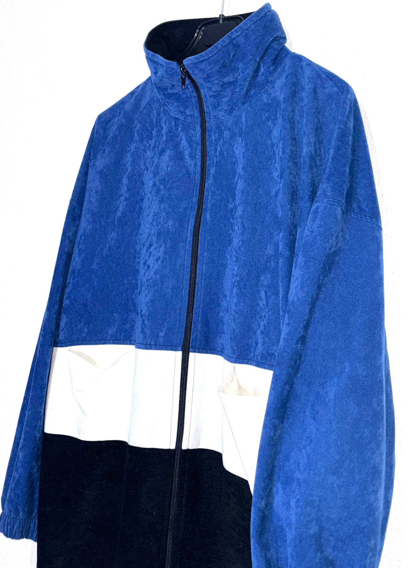 Chaqueta Vintage Eosport Blue White Black