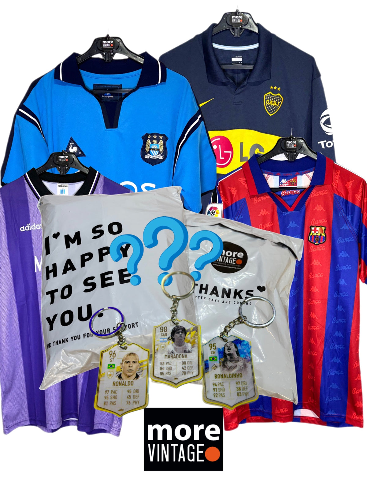 Mystery Bag - Camiseta Fútbol Retro Premium