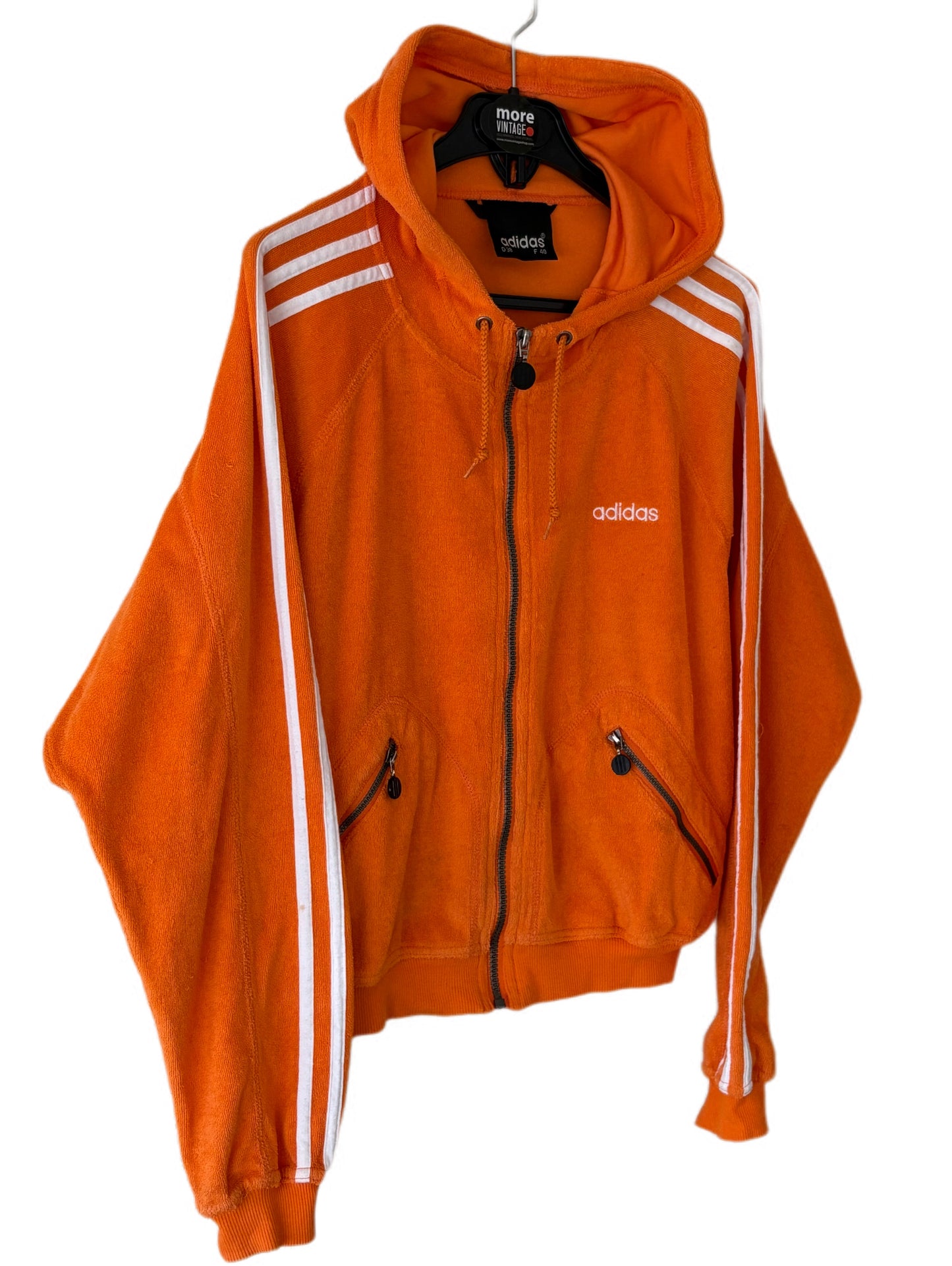 Chaqueta Polar Adidas Retro Vintage Orange