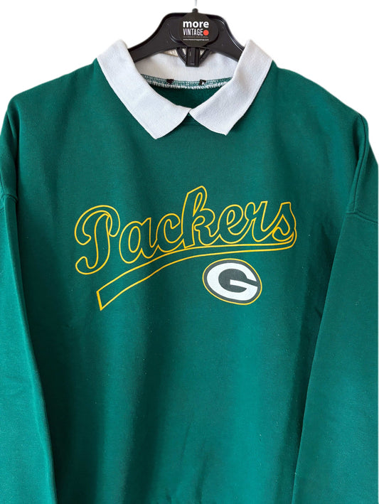 Sudadera Polo Green Bay Packers Retro Green