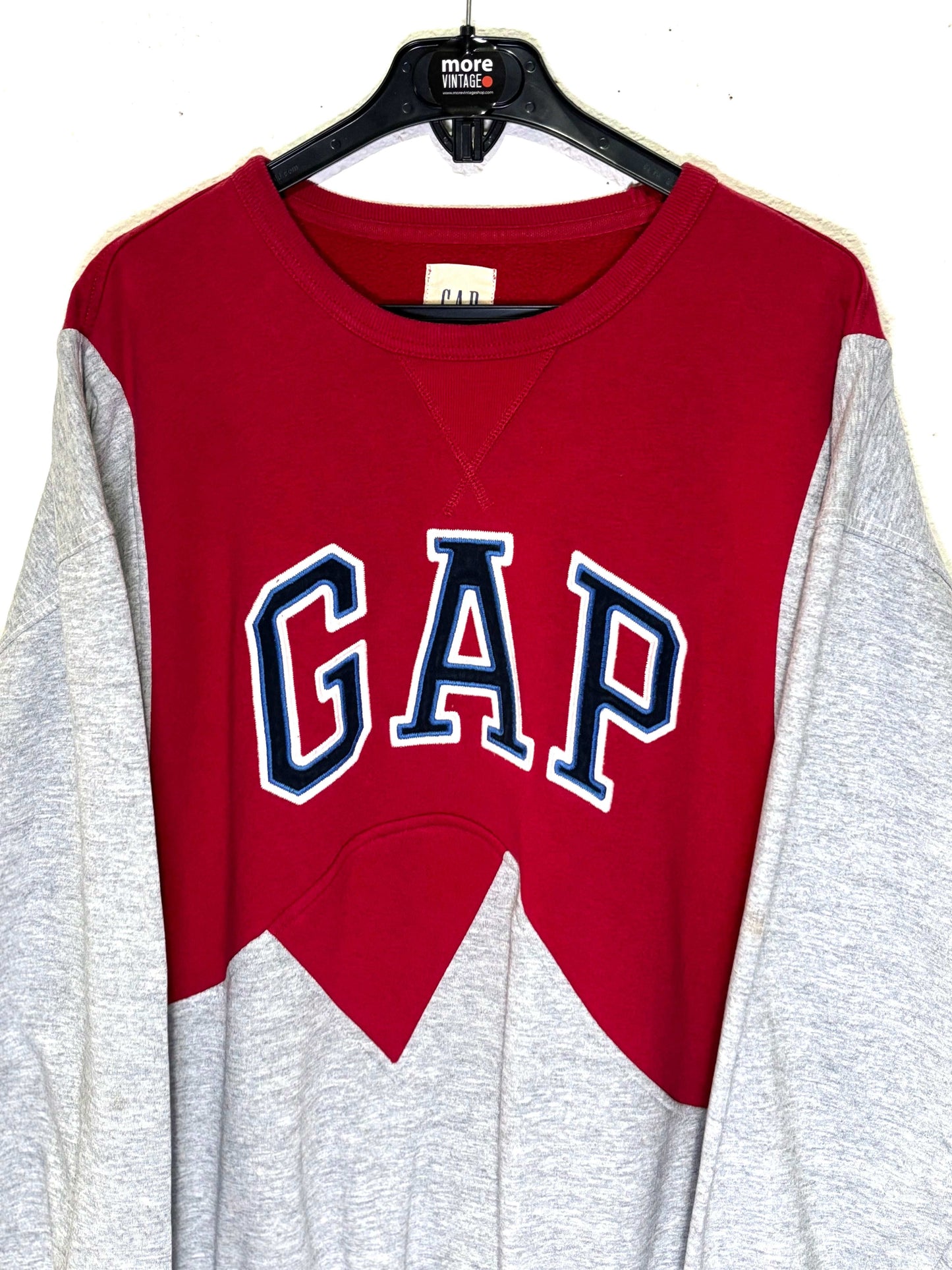 Sudadera Gap Vintage Red/Grey