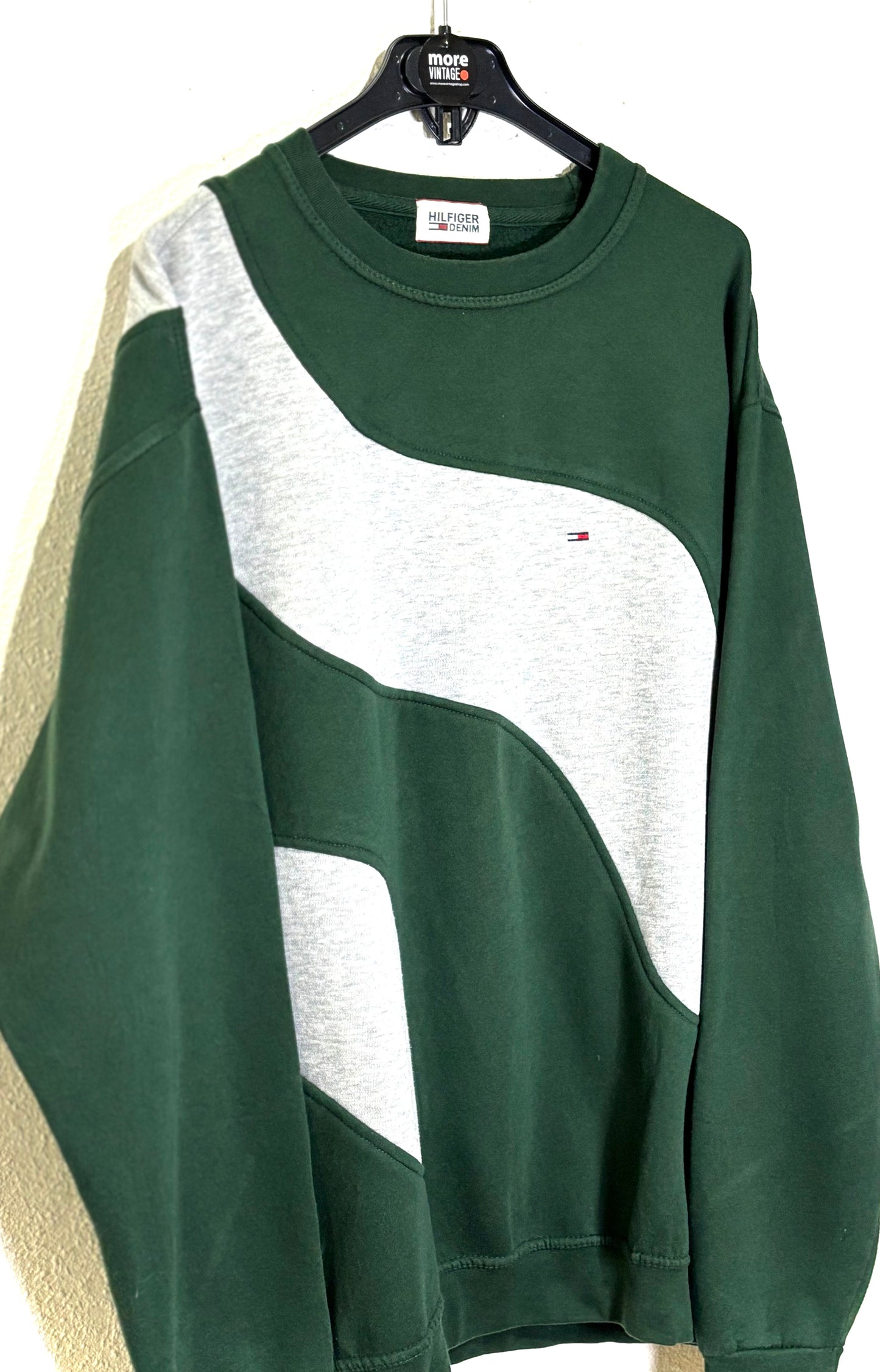 Sudadera Tommy Hilfiger Vintage Green/Grey