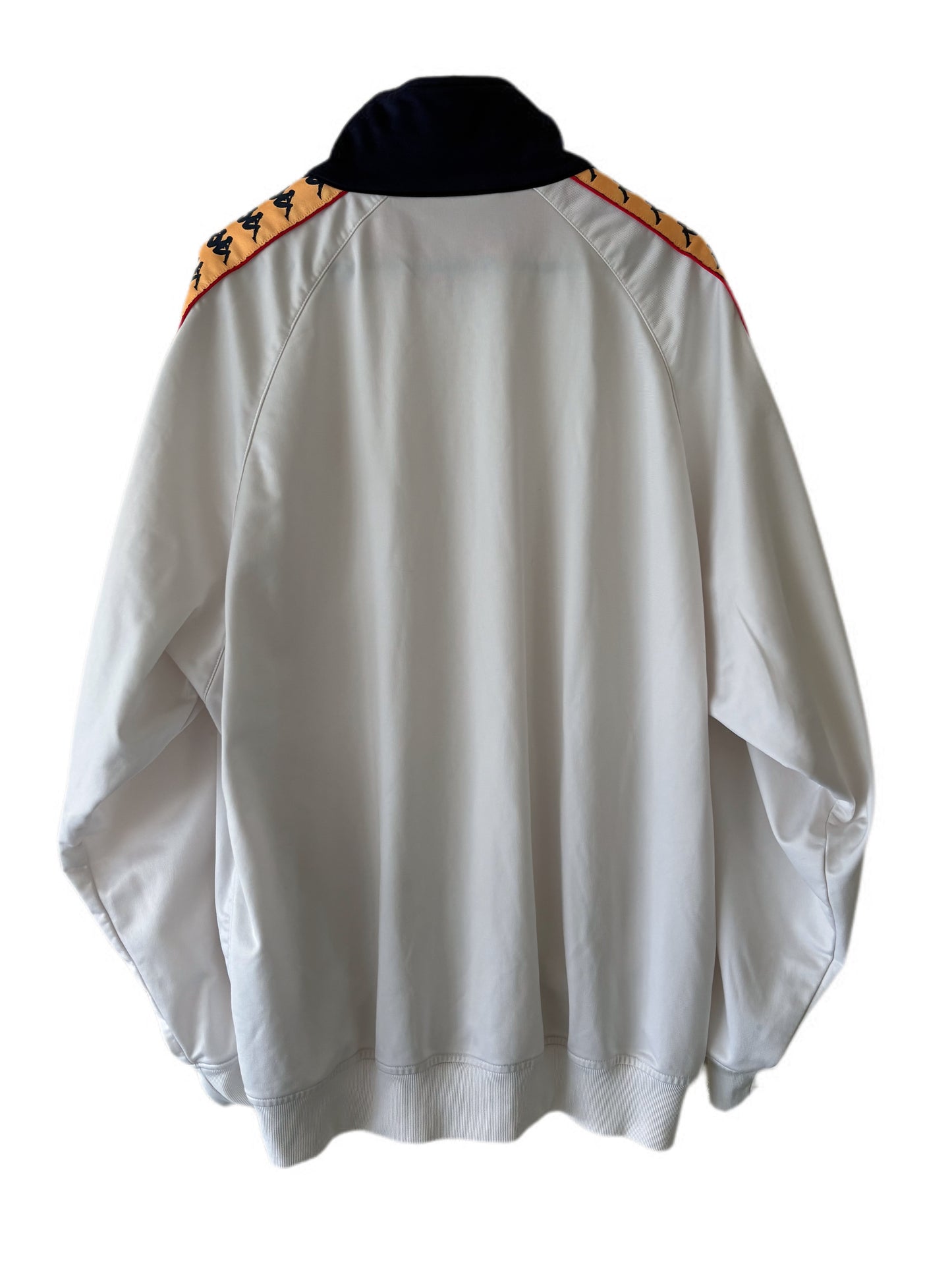 Chaqueta Kappa Retro White/Yellow