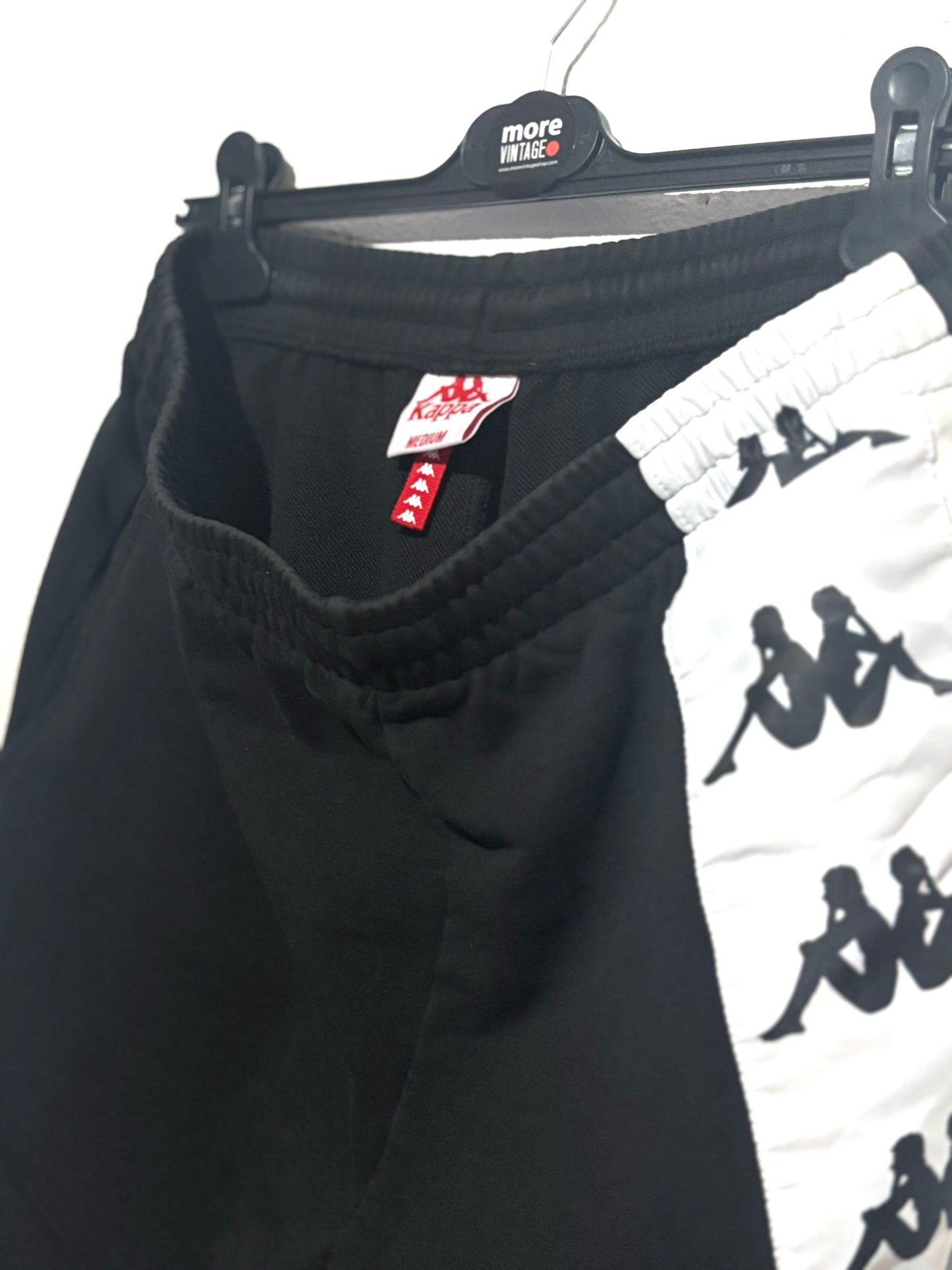 Pantalón Kappa Sport Vintage Black/White