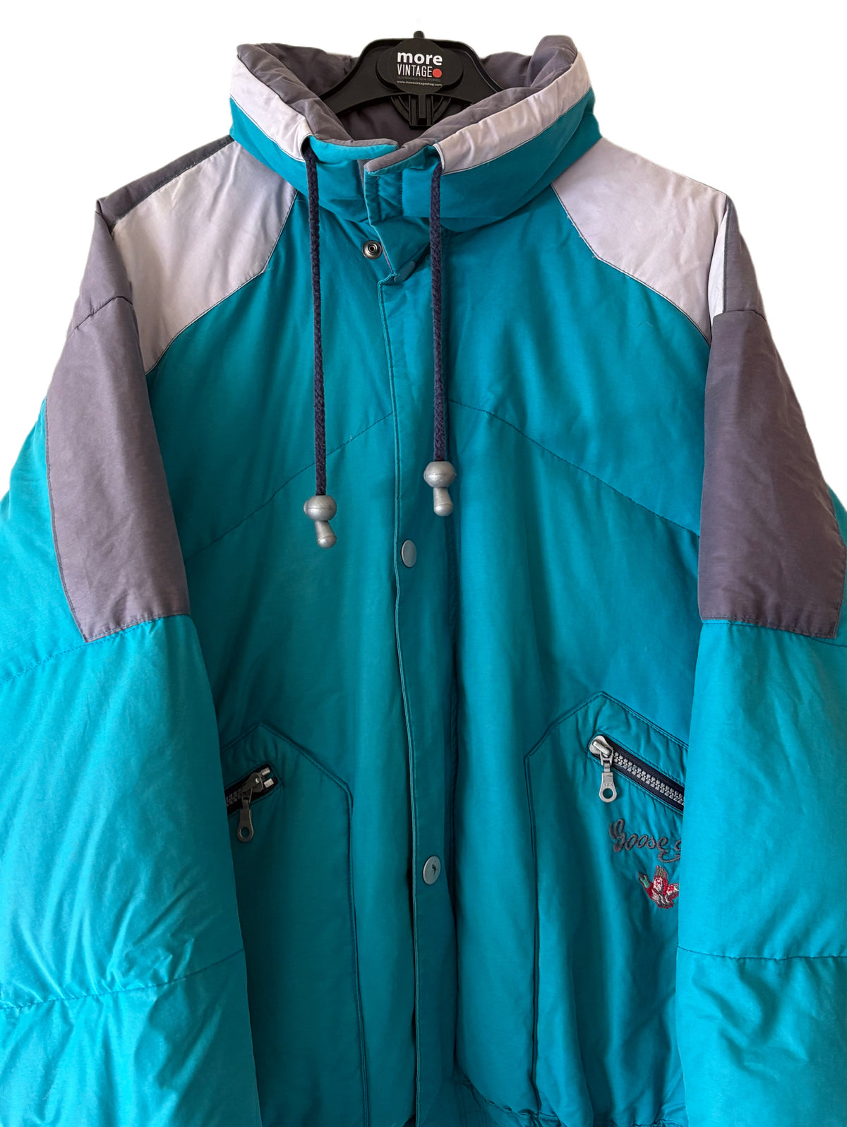 Cazadora Retro Ski Blue
