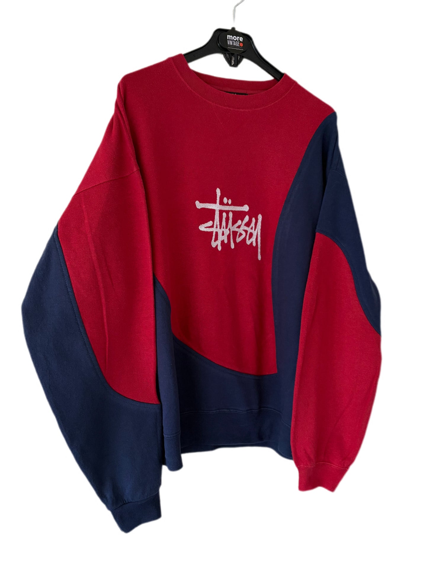 Sudadera Stüssy Vintage Red/Navy Blue