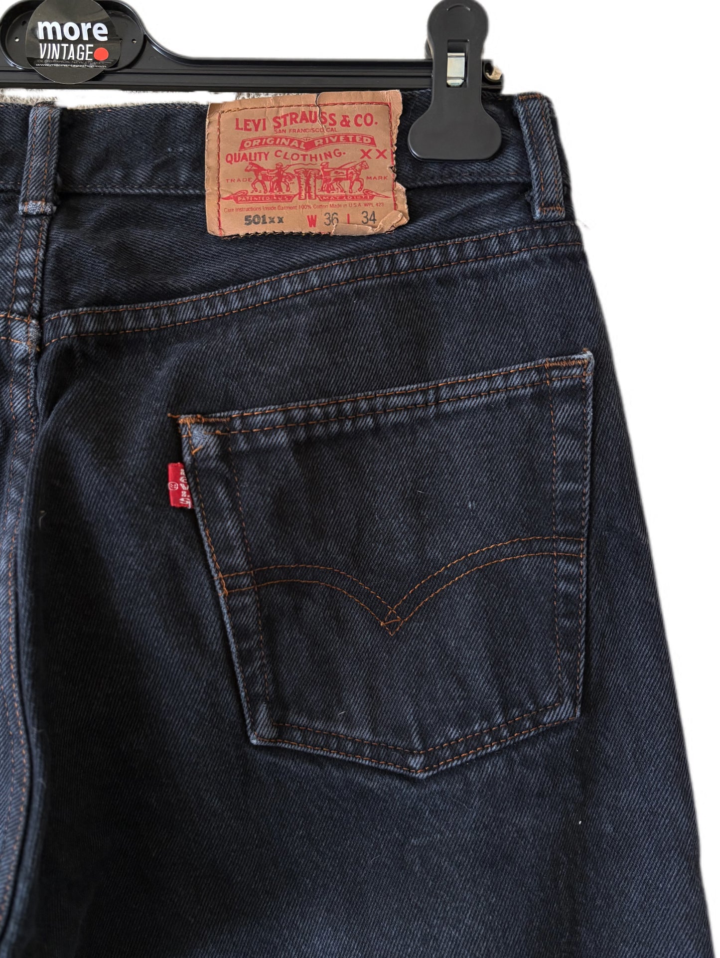 Pantalón Levi’s 501xx Vintage Black