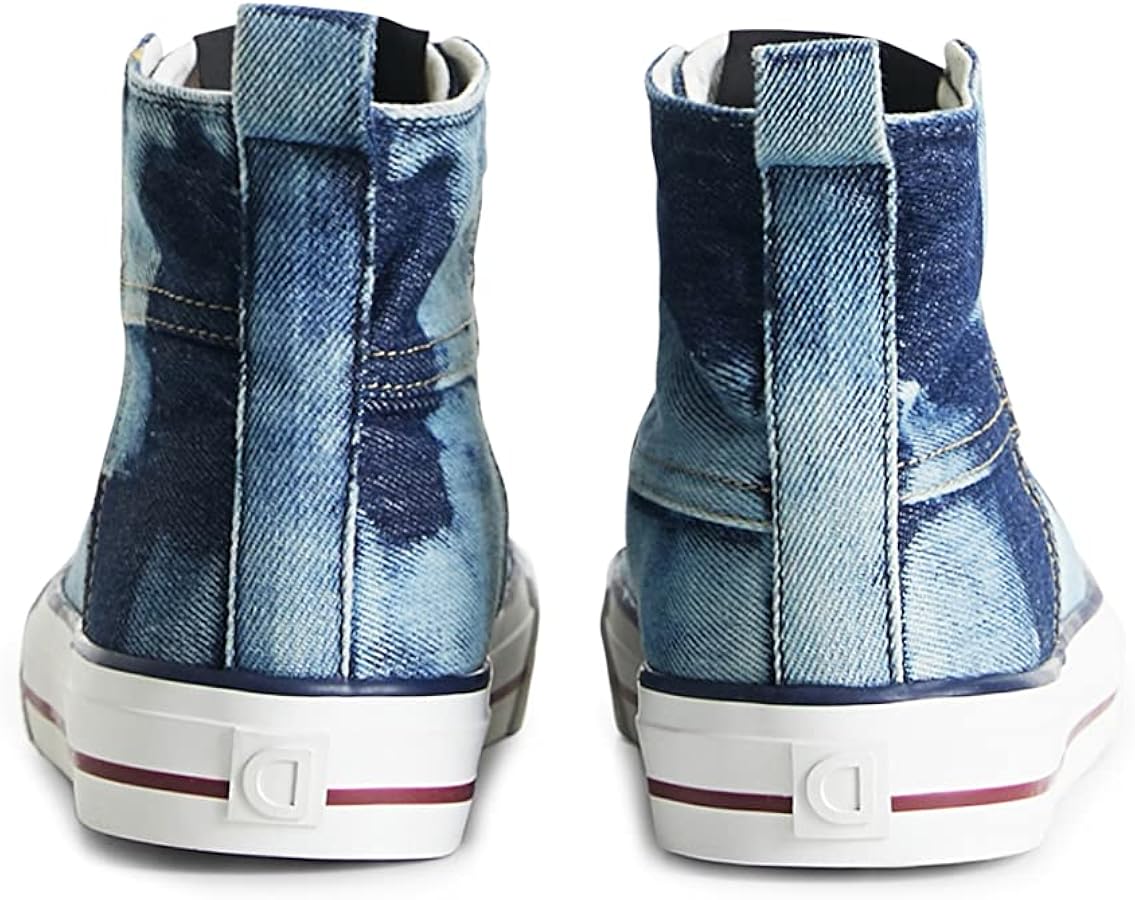 Desigual Sneakers Altas Denim Patch