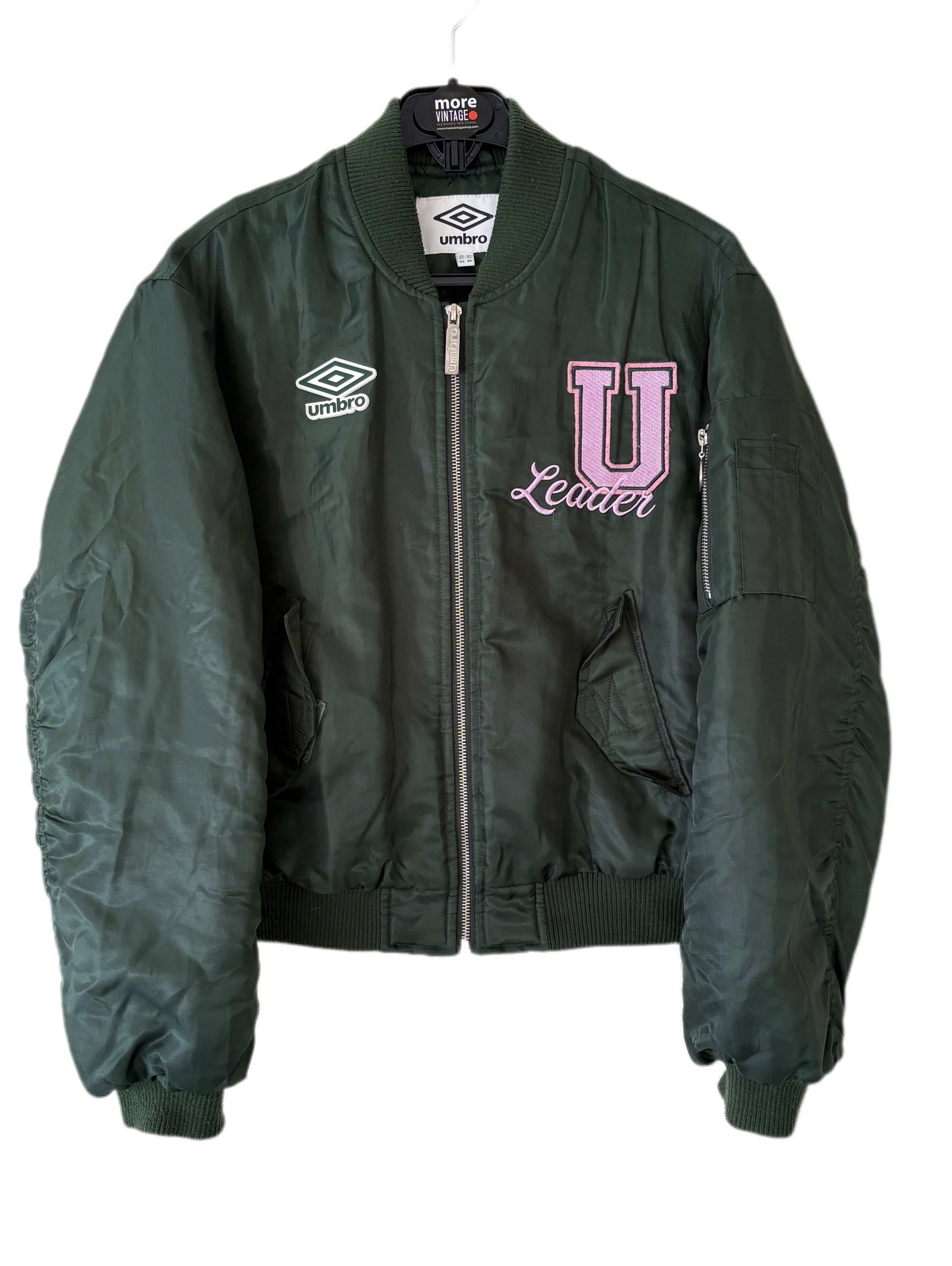 Chaqueta Bomber Umbro Retro Army Green