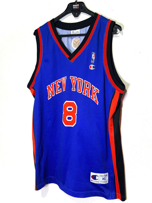 Camiseta NBA Champion New York Sprewell #8
