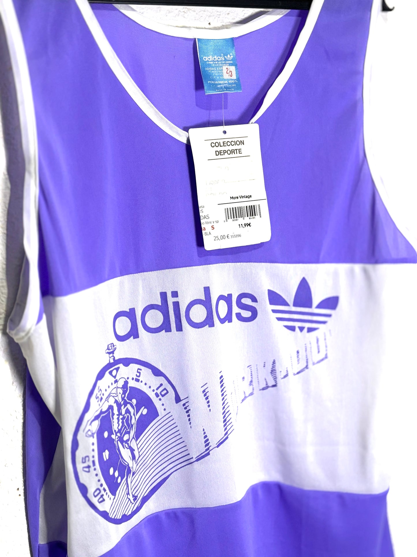 Camiseta Tirantes Adidas “Work Do” (prenda sin usar con etiqueta)