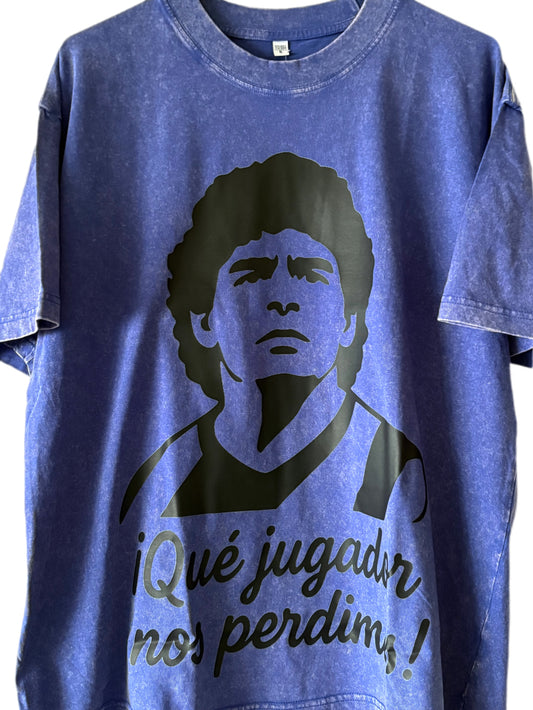 T-Shirt Maradona 10 “Que jugador nos perdimos” Edición Limitada (S-2XL)