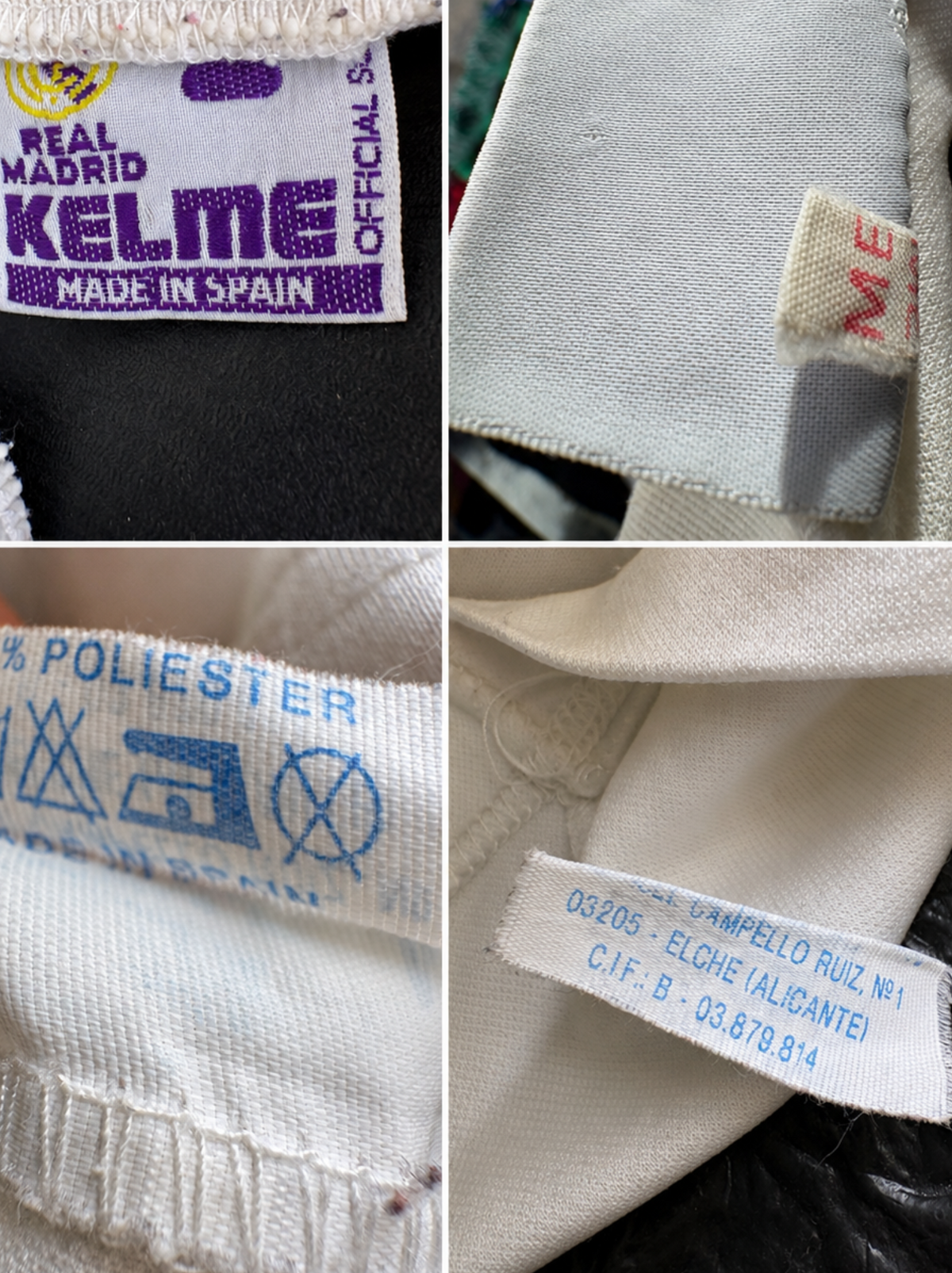 Camiseta Real Madrid Kelme 94/95 Original (pieza coleccionista)