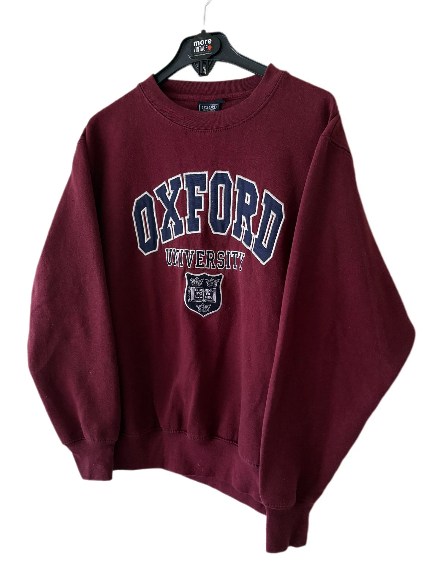 Sudadera Retro Oxford Garnet
