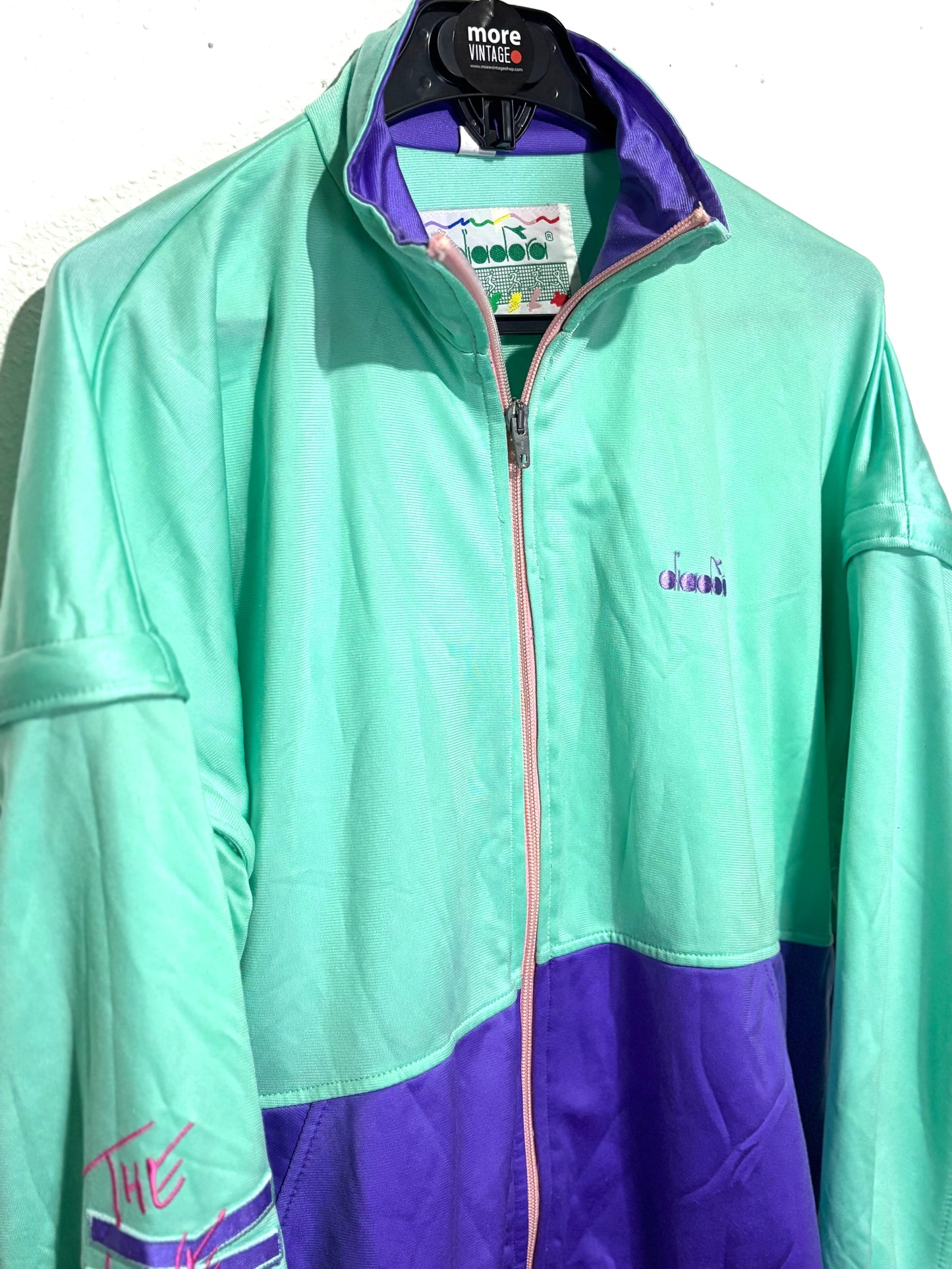 Chaqueta Diadora Retro Large & Short “The Wave”