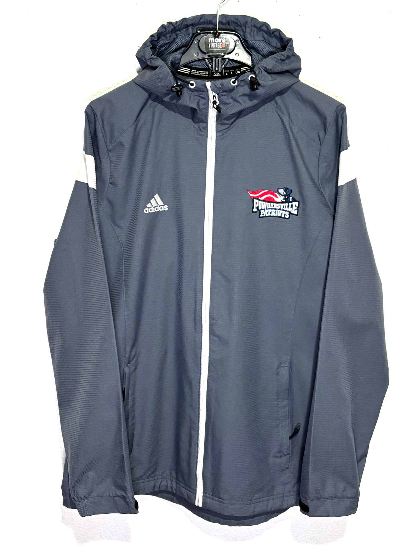 Chaqueta Adidas Powdersville Patriots Retro Grey
