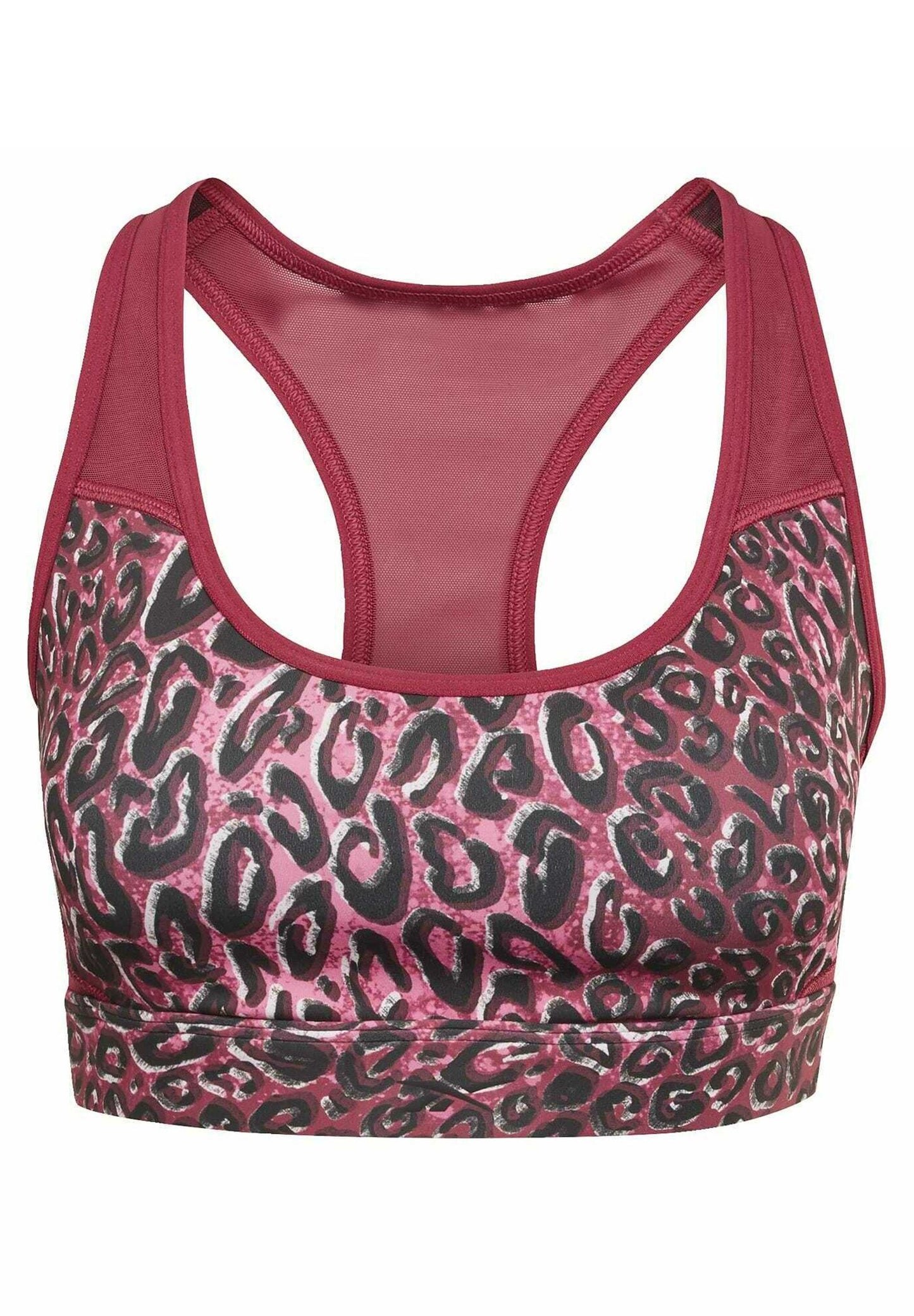 Sujetador Deportivo Reebok Lux Racer Leopardo Women