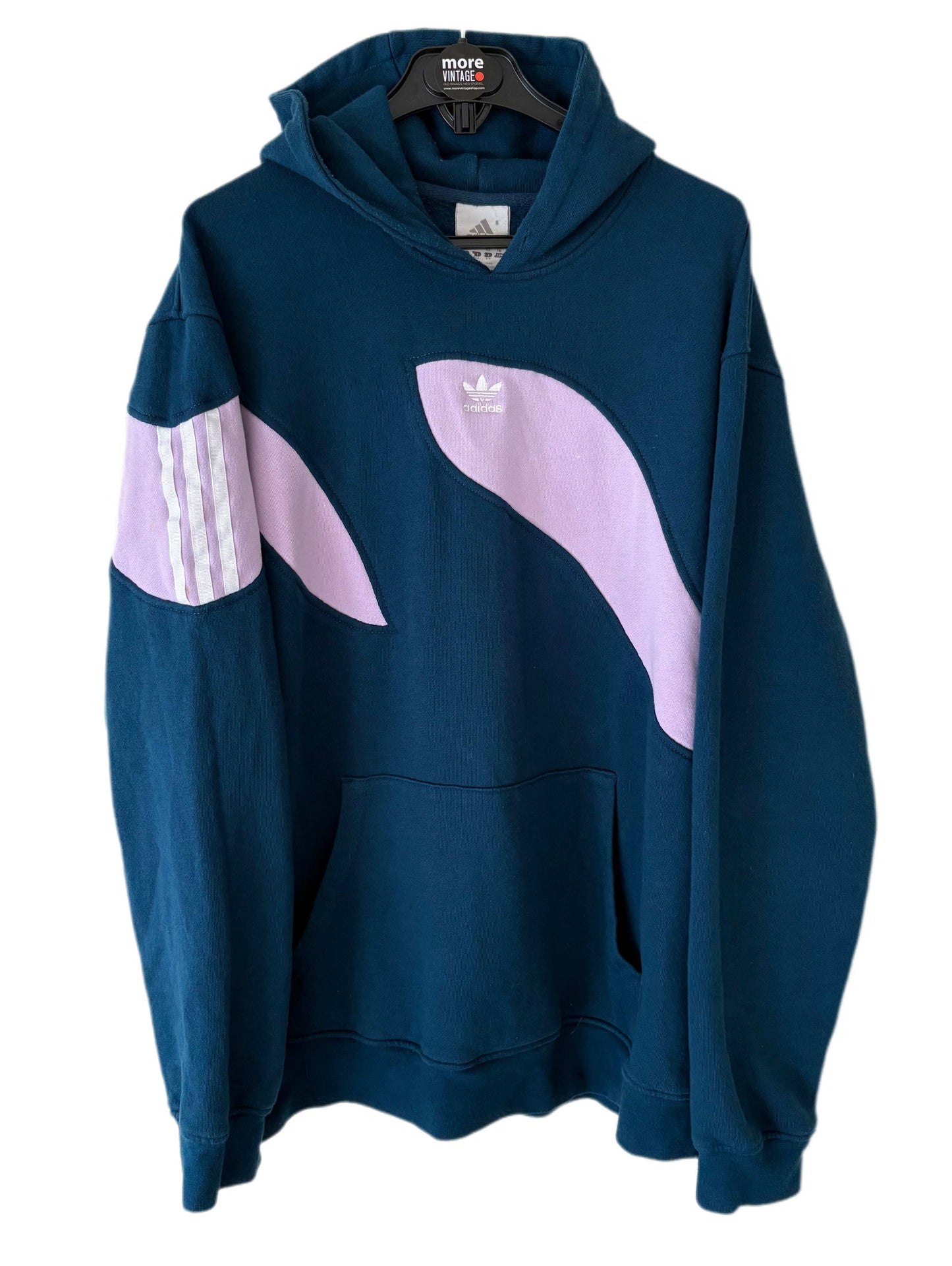 Sudadera Adidas Original Retro Navy Blue/Light Pink