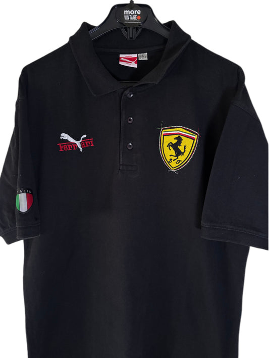 Polo Puma Ferrari Retro Black