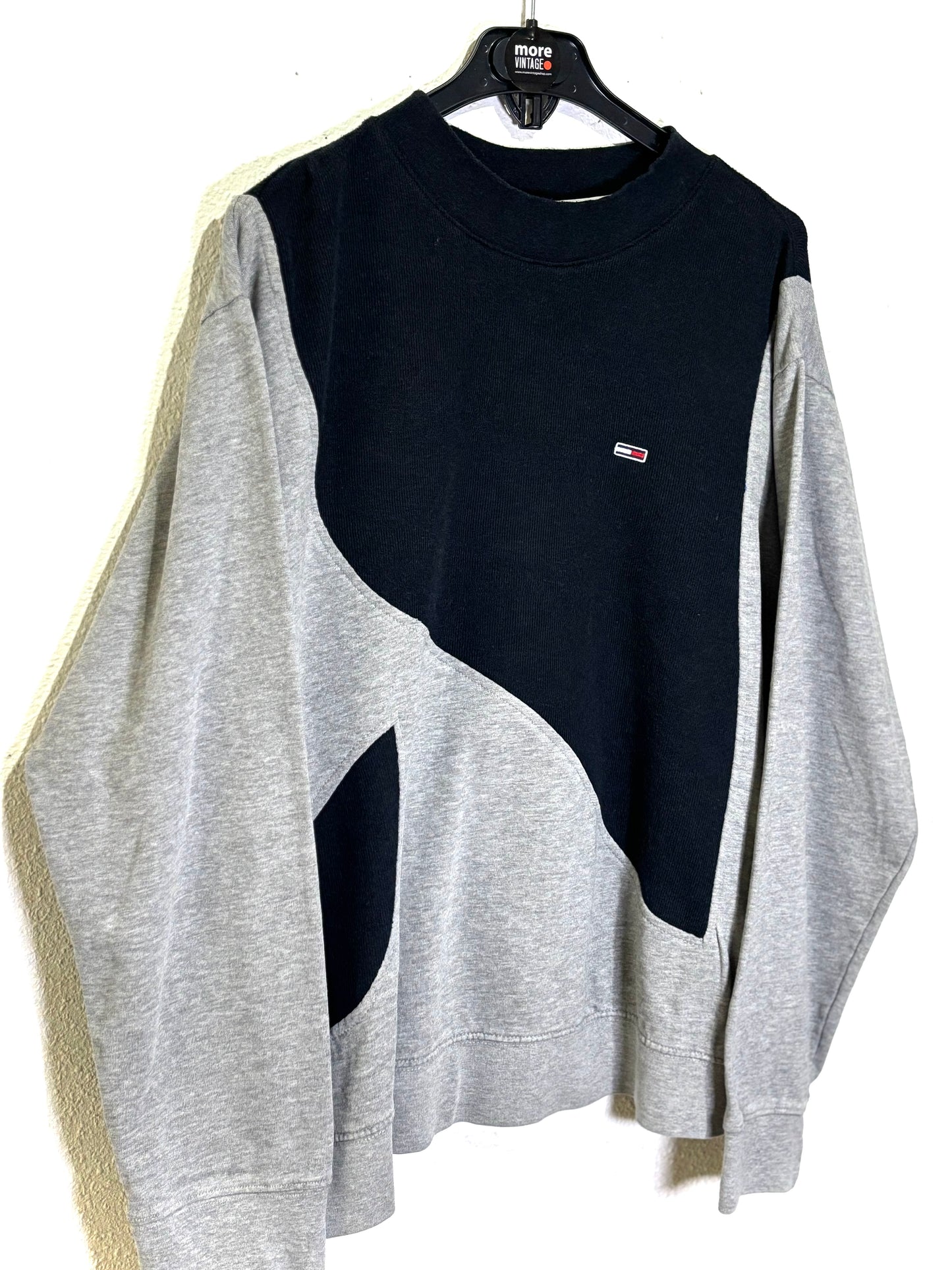 Sudadera Tommy Hilfiger Retro Black/Grey