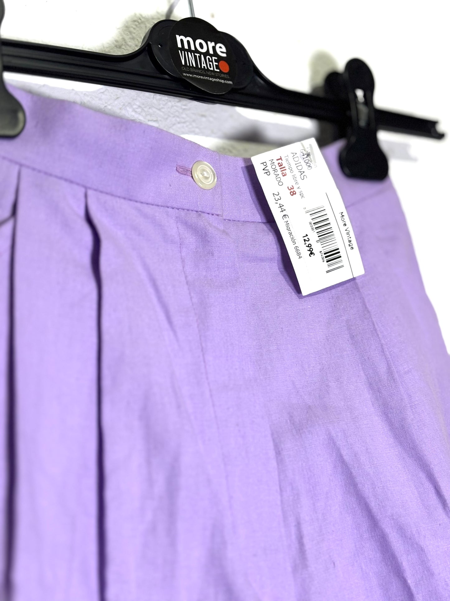 Short Adidas Original Purple Women’s (prenda sin usar con etiqueta)
