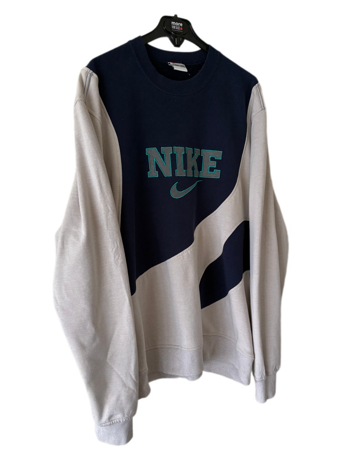 Sudadera Nike Retro Creme/Navy Blue
