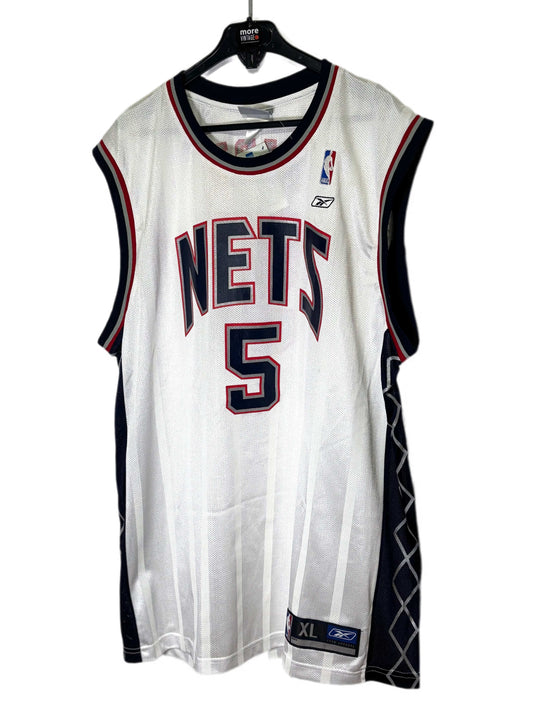 Camiseta NBA Reebok Nets Kidd #5