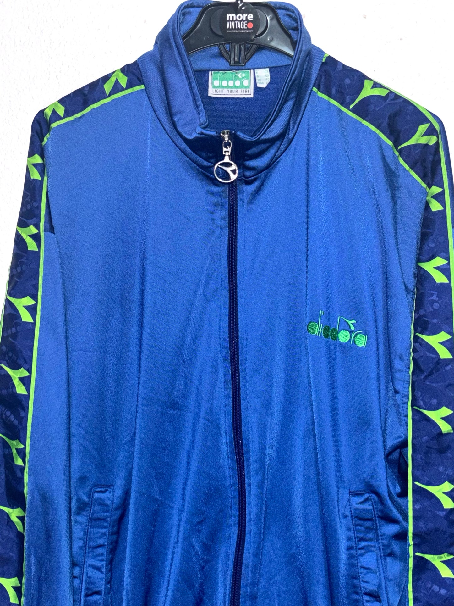 Chaqueta Diadora Vintage Retro Blue