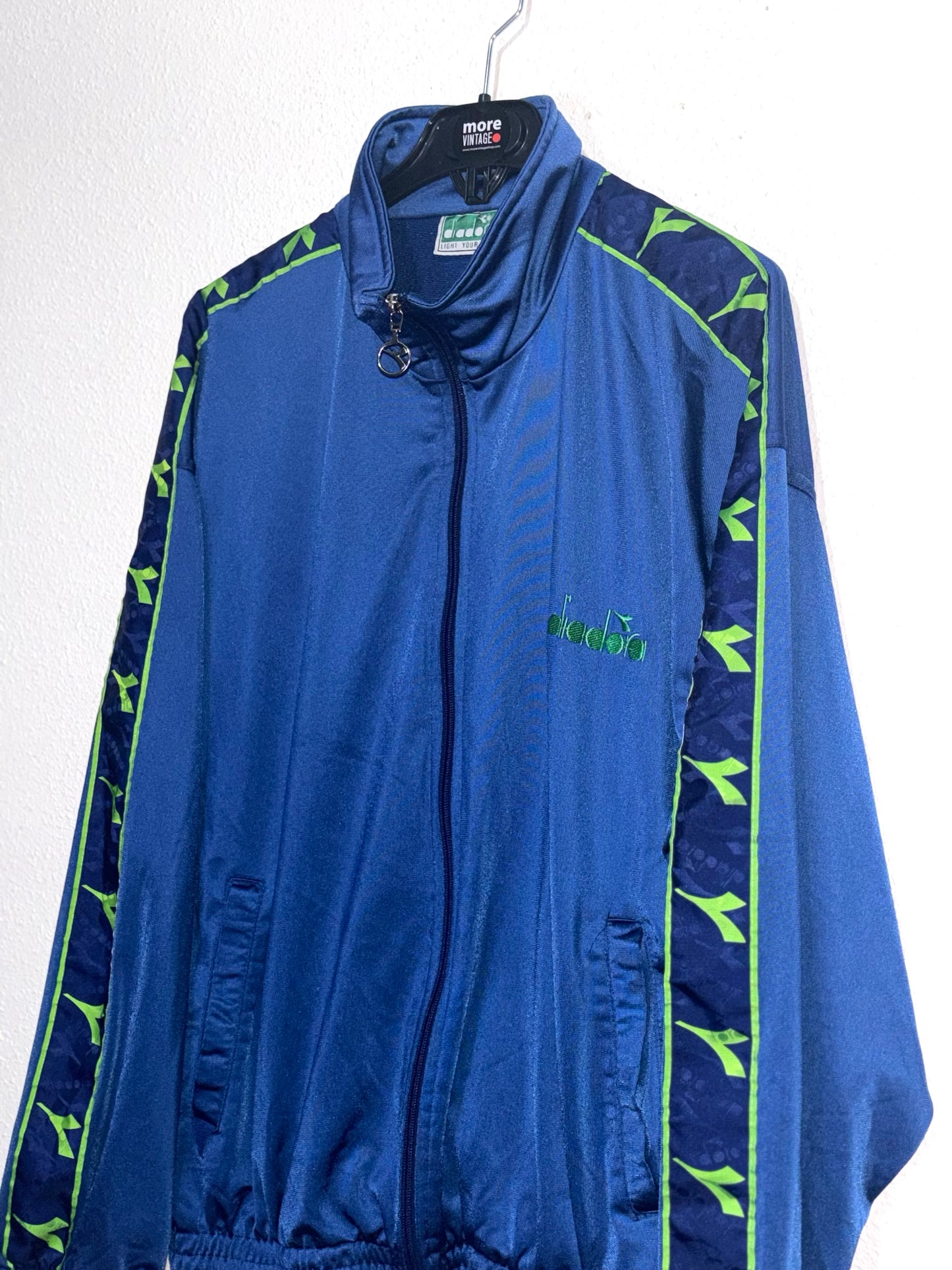 Chaqueta Diadora Vintage Retro Blue