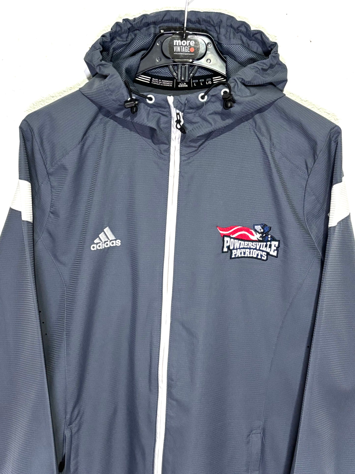 Chaqueta Adidas Powdersville Patriots Retro Grey