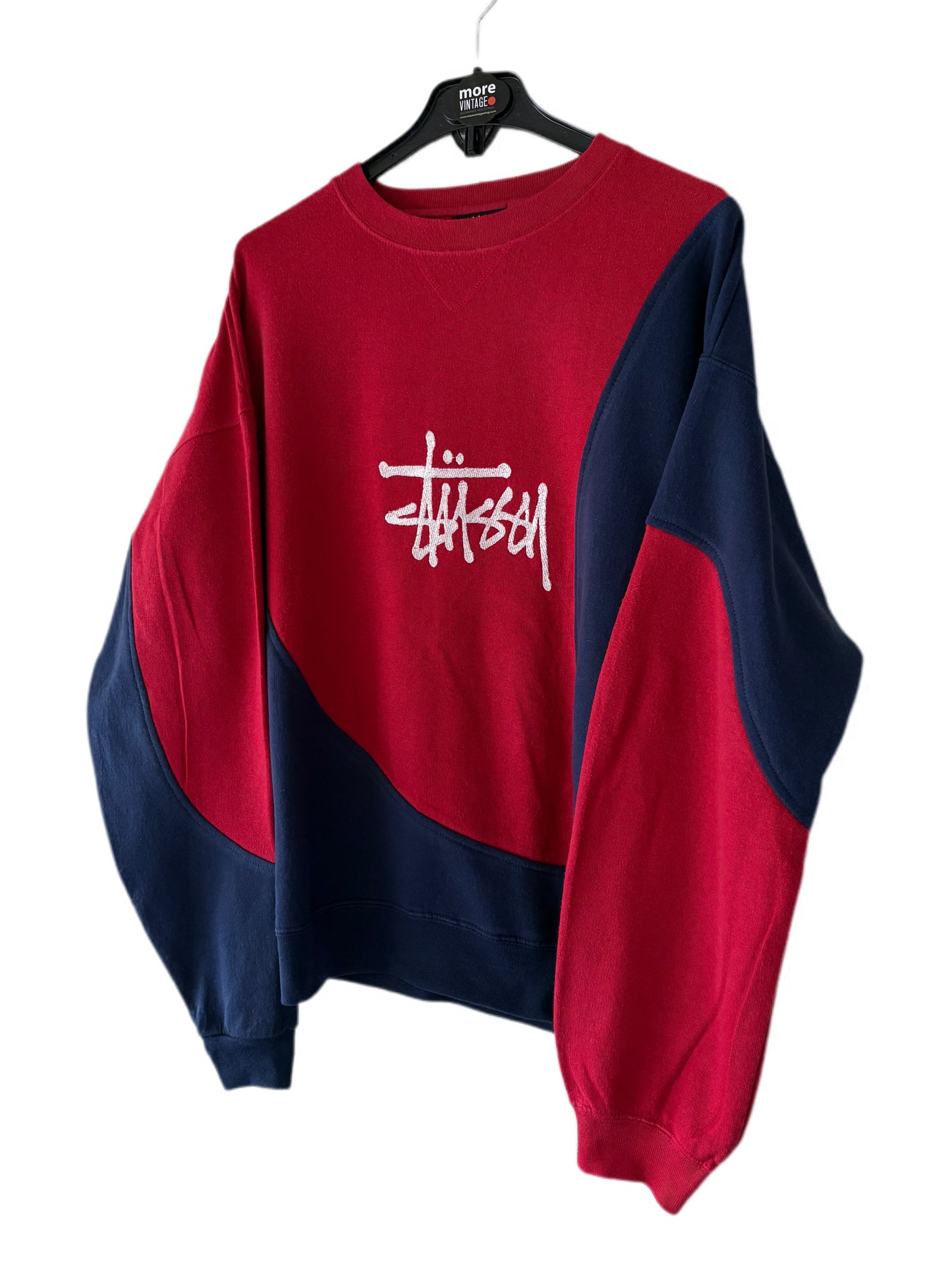 Sudadera Stüssy Vintage Red/Navy Blue