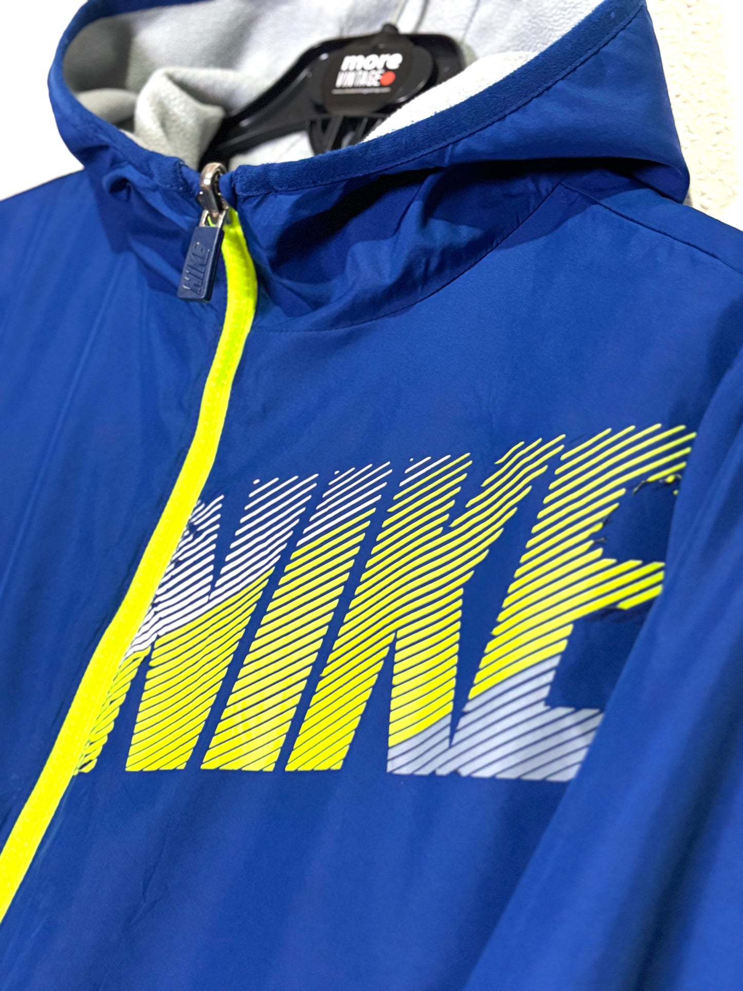 Sudadera Polar Nike Reversible Vintage Grey & Blue