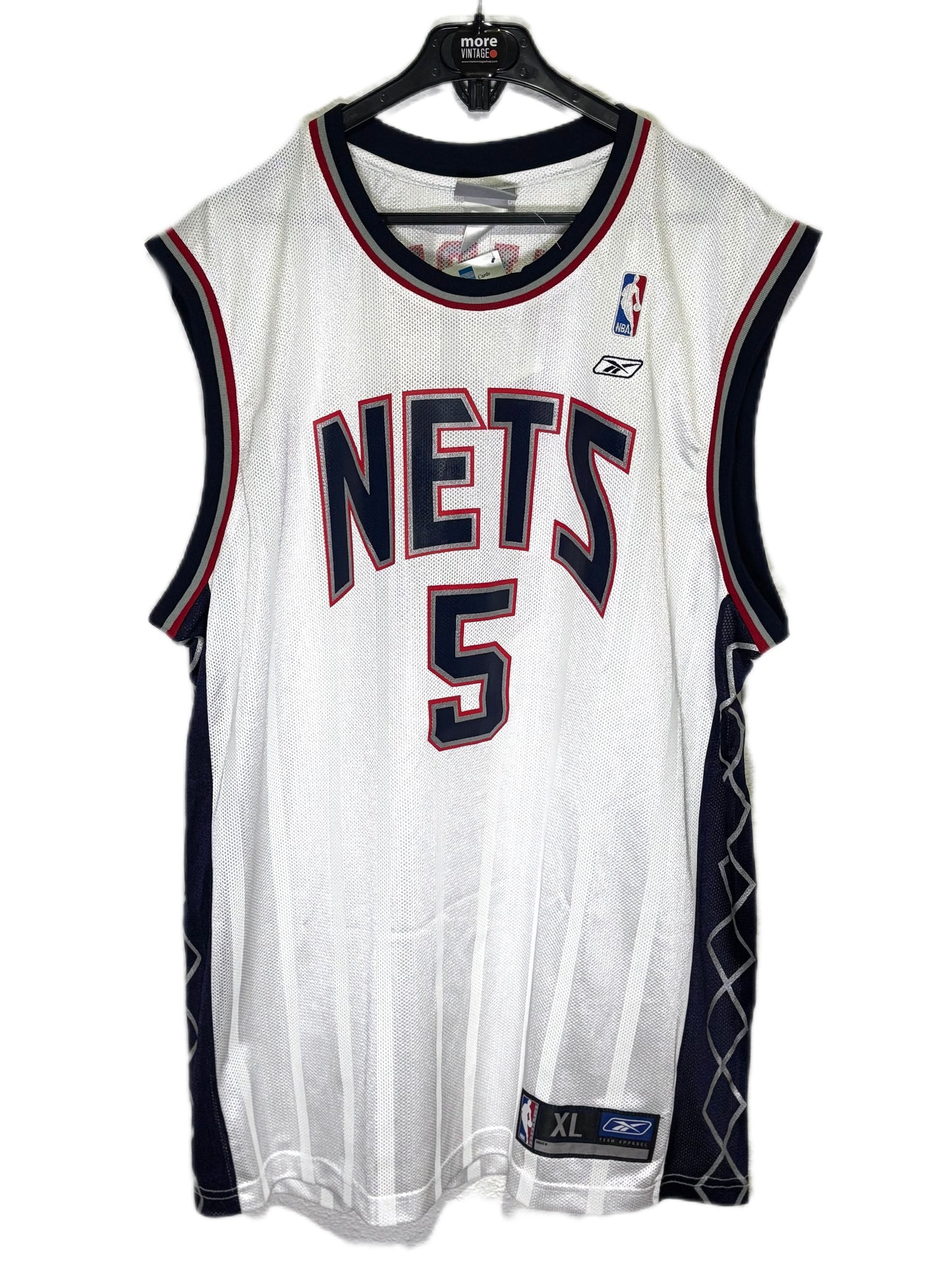 Camiseta NBA Reebok Nets Kidd #5