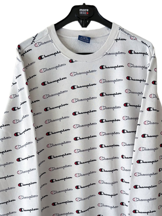 Sudadera Champion Vintage White
