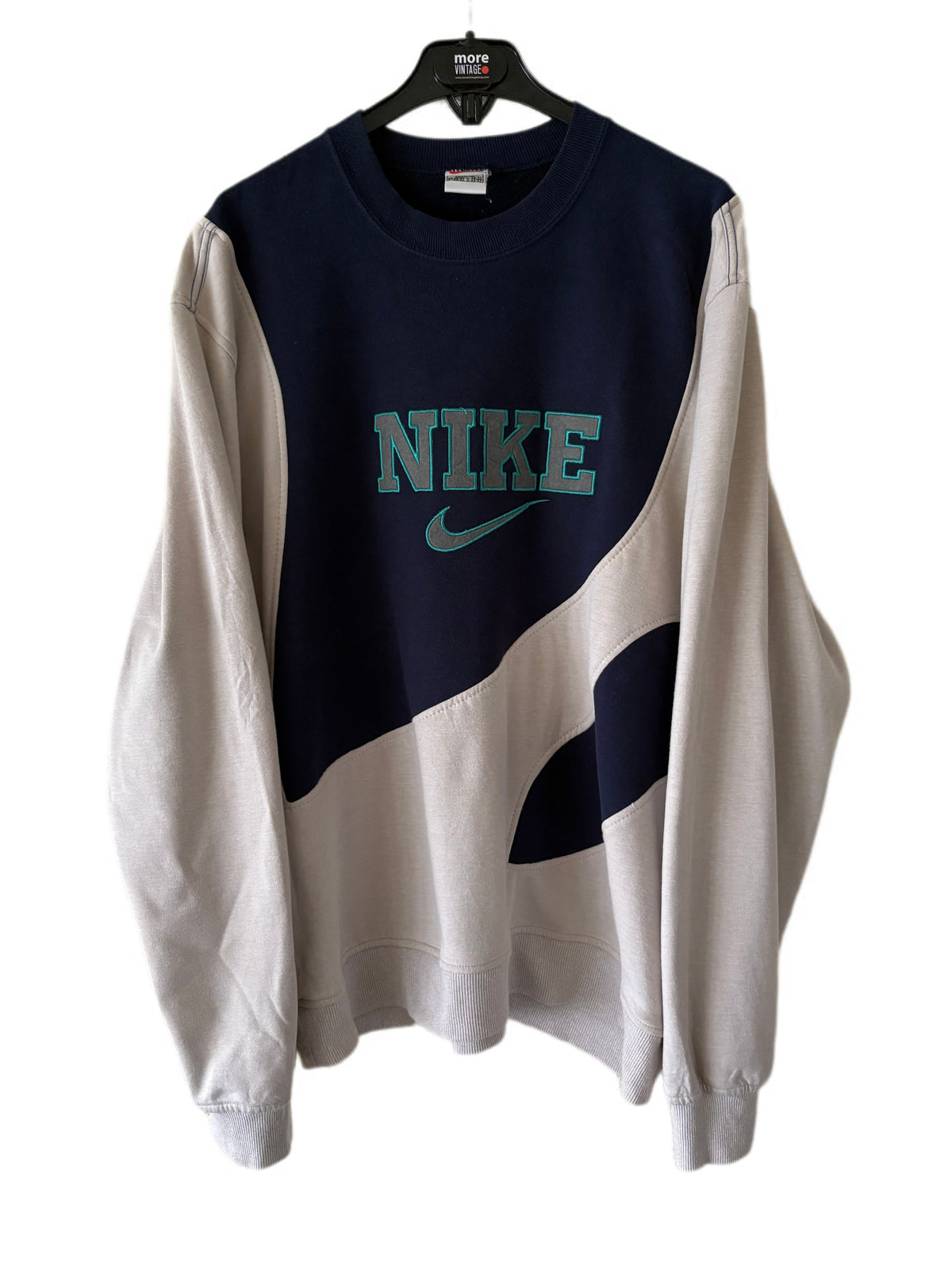 Sudadera Nike Retro Creme/Navy Blue