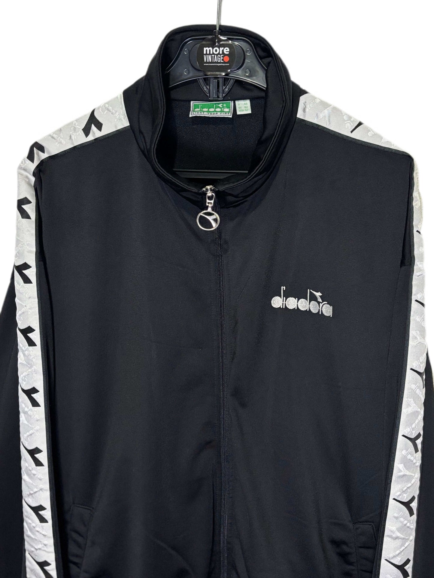 Chaqueta Diadora Retro Black/White