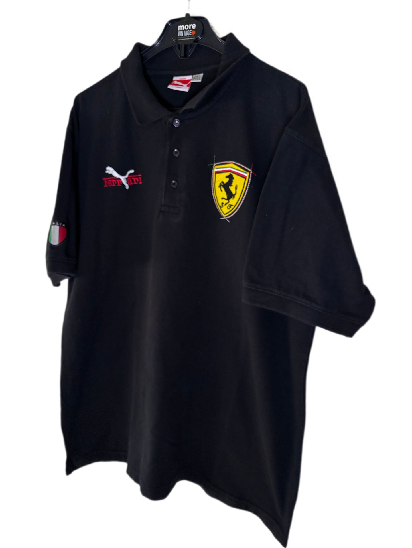 Polo Puma Ferrari Retro Black